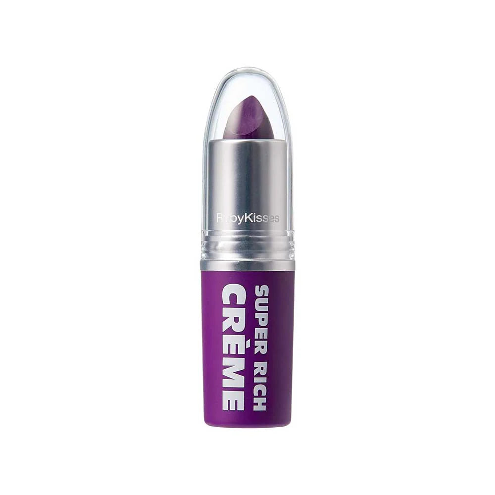 RUBY KISSES CRÈME LIPSTICK 0.12oz #HEROINE PURPLE