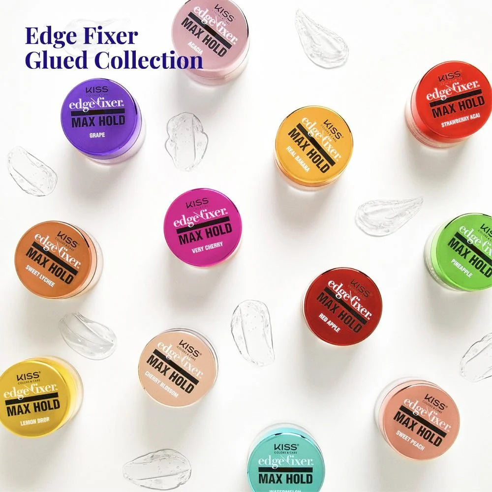 RED BY KISS EDGE/FIXER 24 HOUR MAXIMUM HOLD 0.50oz #VERY CHERRY