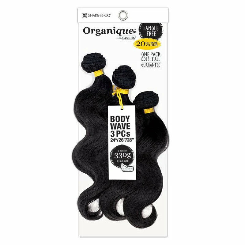 SHAKE-N-GO ORGANIQUE BUNDLES BODY WAVE 3PCS 18"/20"/22" #1