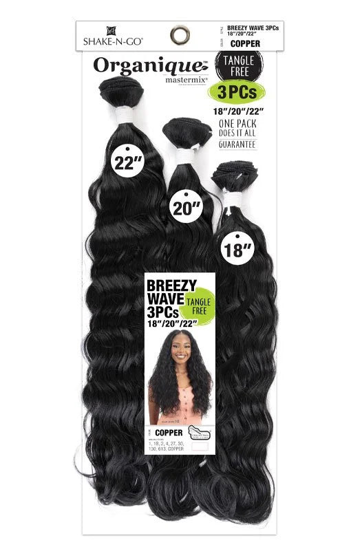SHAKE-N-GO ORGANIQUE BREEZY WAVE 3pcs 18"/20/22" #4