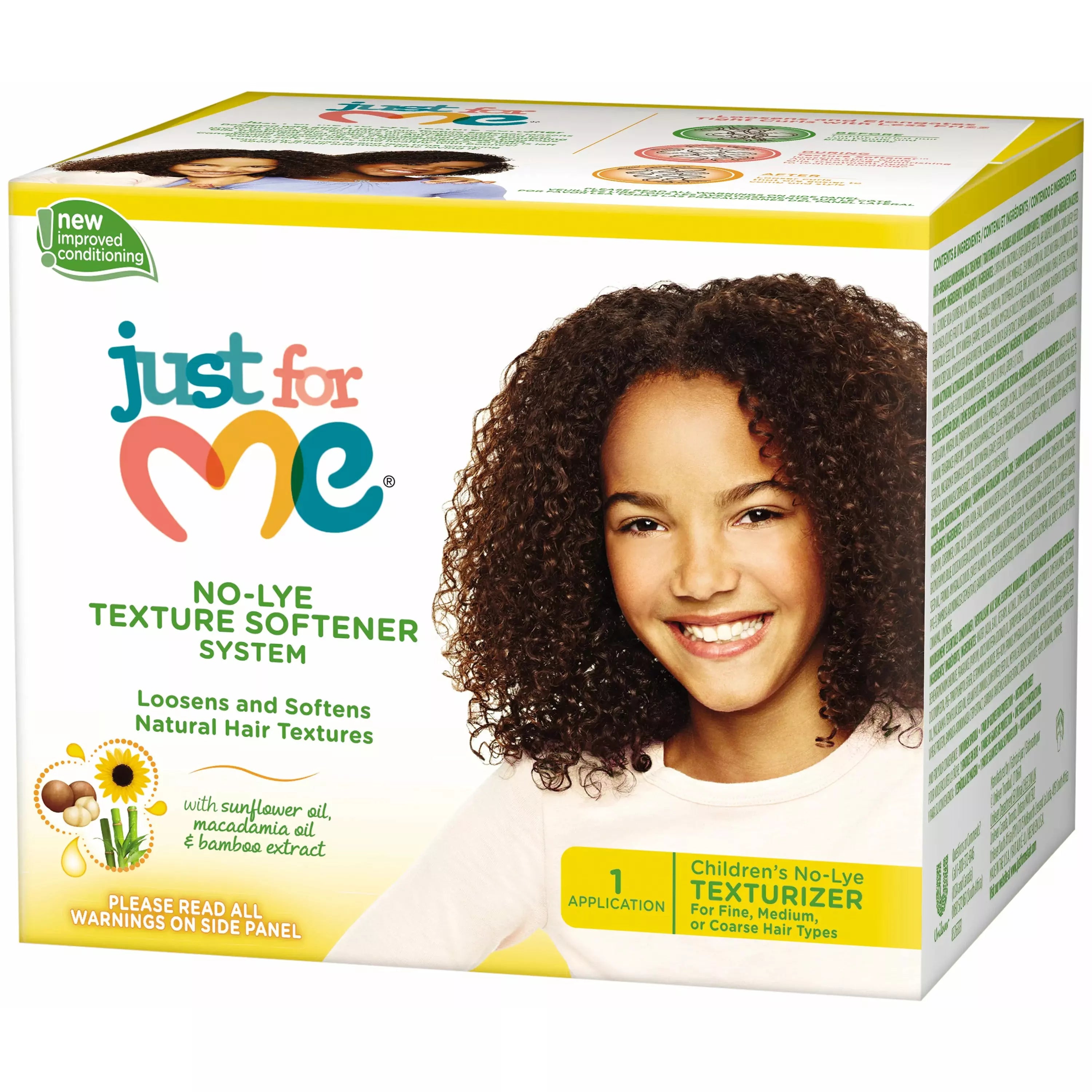 JUST FOR ME TEXTURE SOFTNER NO-LYE SYSTEM-Just For Me- Hive Beauty Supply