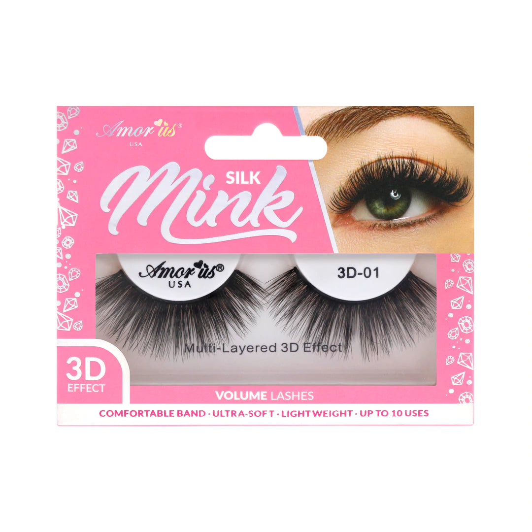 AMOR US SILK MINK 3D-01-Amor Us- Hive Beauty Supply