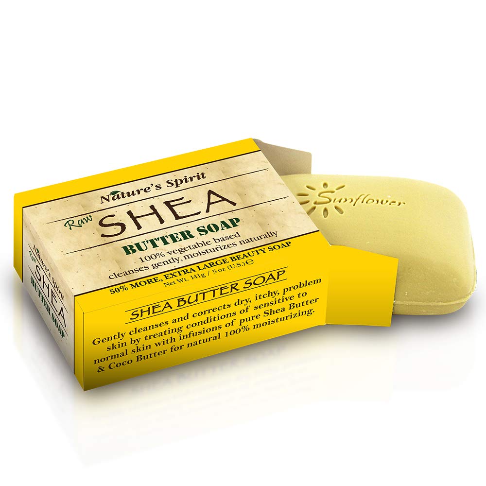 DIFEEL RAW SHEA BUTTER SOAP 100% NATURAL-Difeel- Hive Beauty Supply