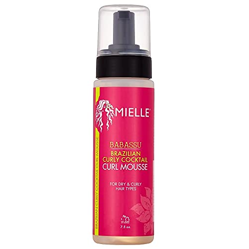 MIELLE Babassu Brazilian Curl Mousse 7.5oz-Mielle Organics- Hive Beauty Supply