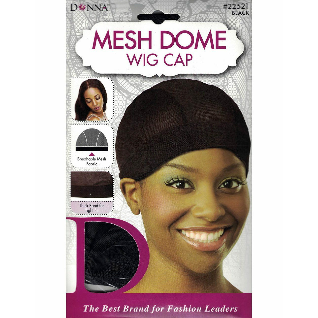 DONNA MESH DOME WIG CAP BLACK-Donna- Hive Beauty Supply