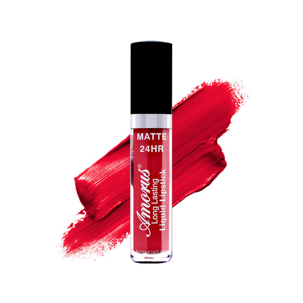 AMOR US LIPSTICK MATTE RED RED-Amor Us- Hive Beauty Supply