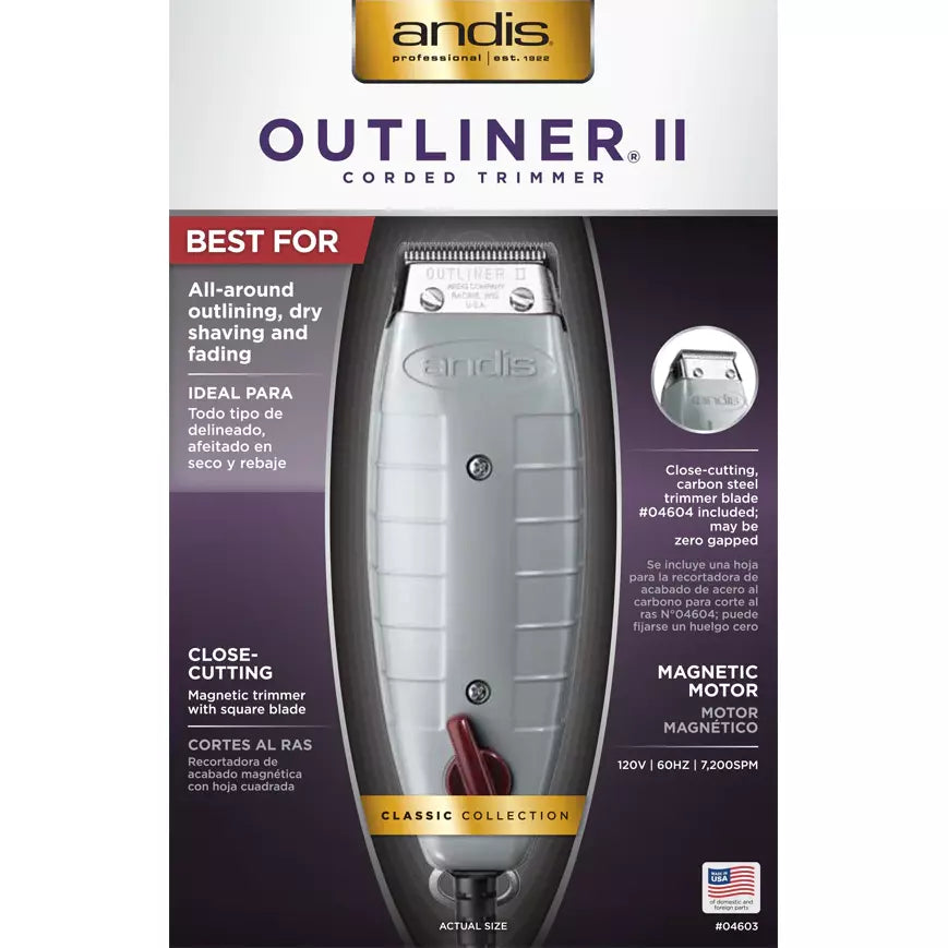 ANDIS OUTLINER II CLIPPER-Andis- Hive Beauty Supply