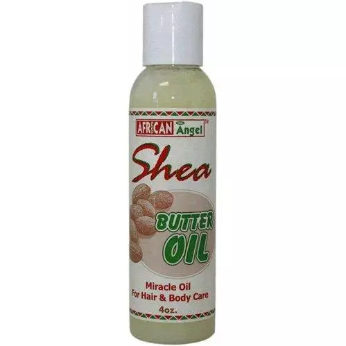 AFRICAN ANGEL SHEA BUTTER OIL 4oz-African Angel- Hive Beauty Supply