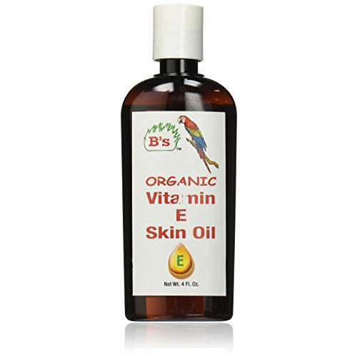 B'S ORGANIC JAMAICAN VITAMIN E OIL 4oz-B's Organic- Hive Beauty Supply