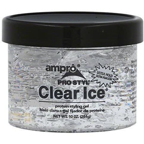 CLEAR ICE GEL 10oz "AMP. "-Ampro- Hive Beauty Supply