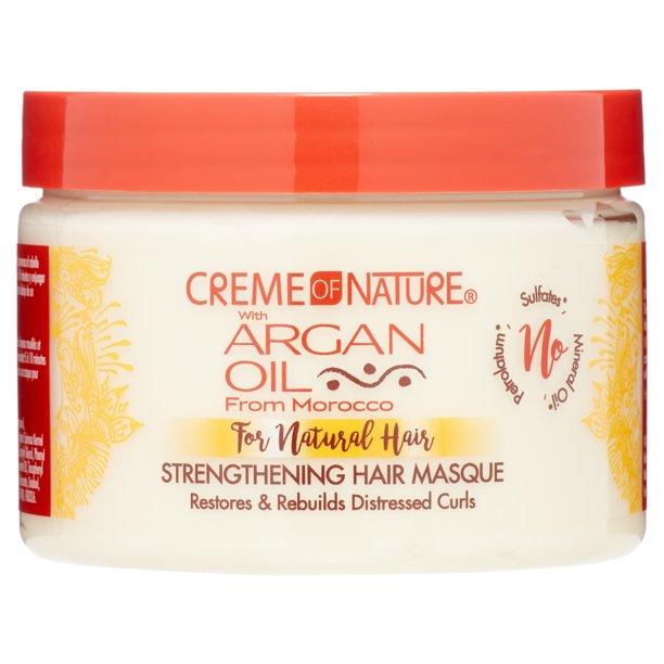 CREME OF NATURE ARGAN OIL HAIR MASQUE 11oz-Creme Of Nature- Hive Beauty Supply