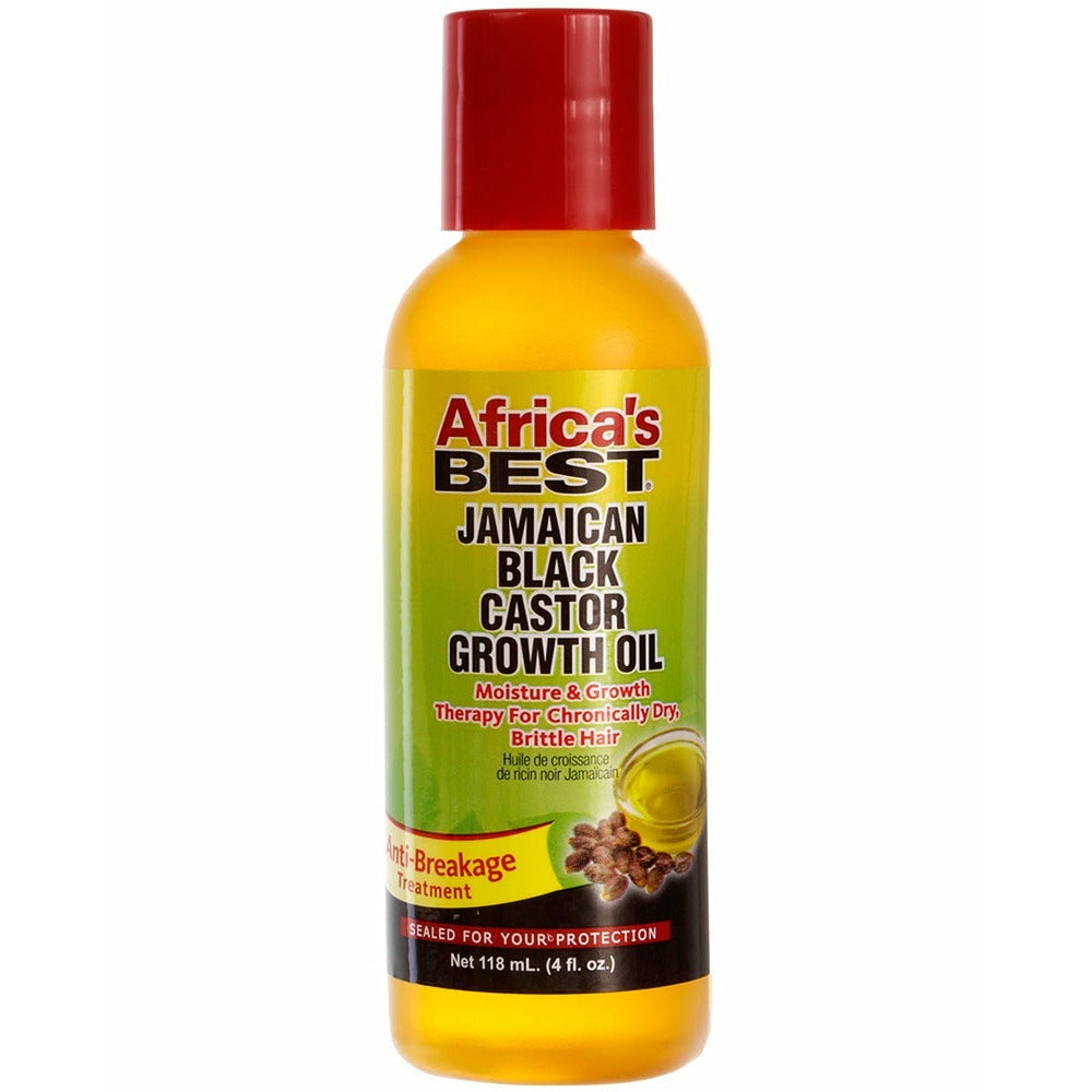 AFRICA'S BEST JAMAICAN BLACK CASTOR GROWTH OIL 4oz-Africa's Best- Hive Beauty Supply
