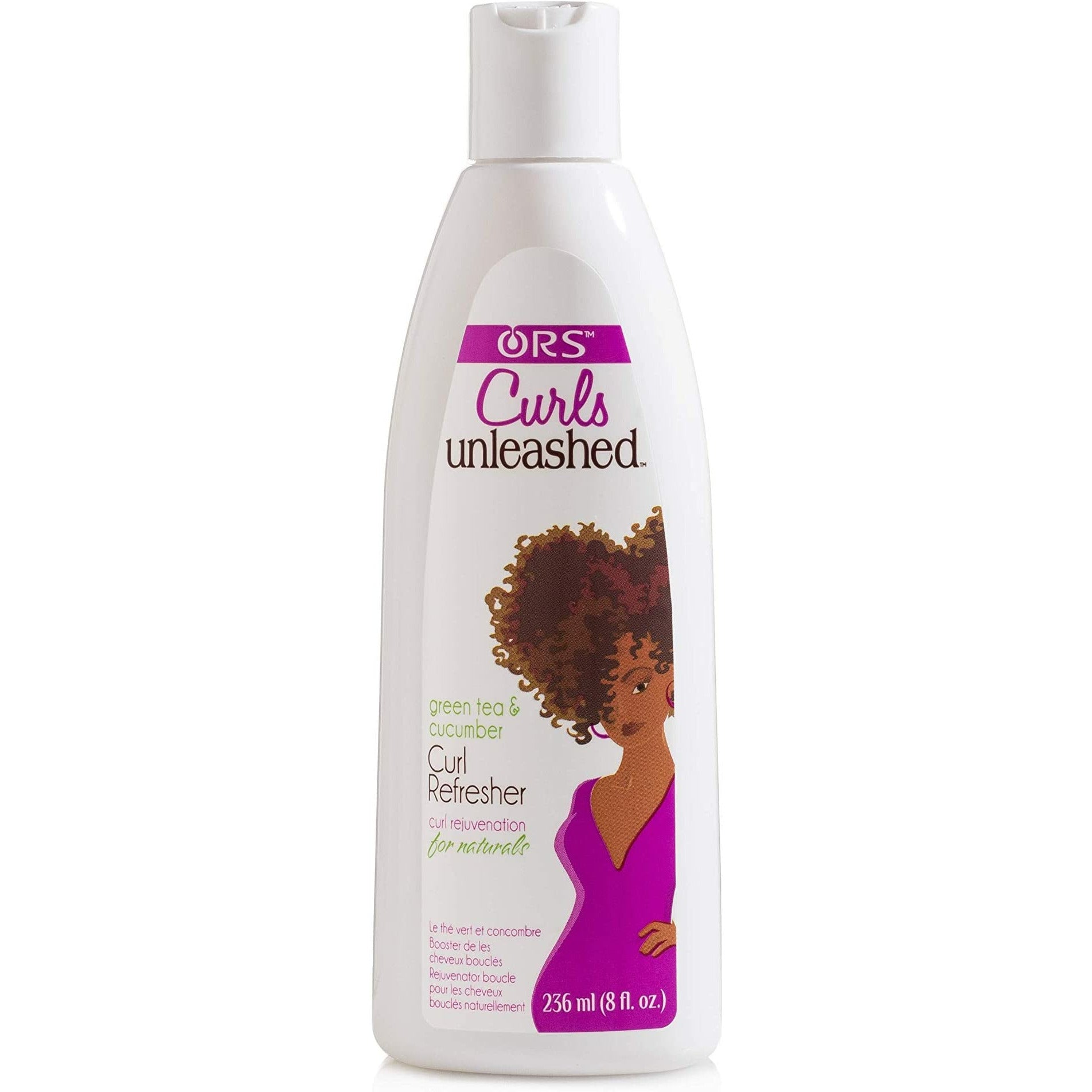 ORS CURLS UNLEASHED Green Tea & Cucumber Curl Refresher 8oz-ORS- Hive Beauty Supply