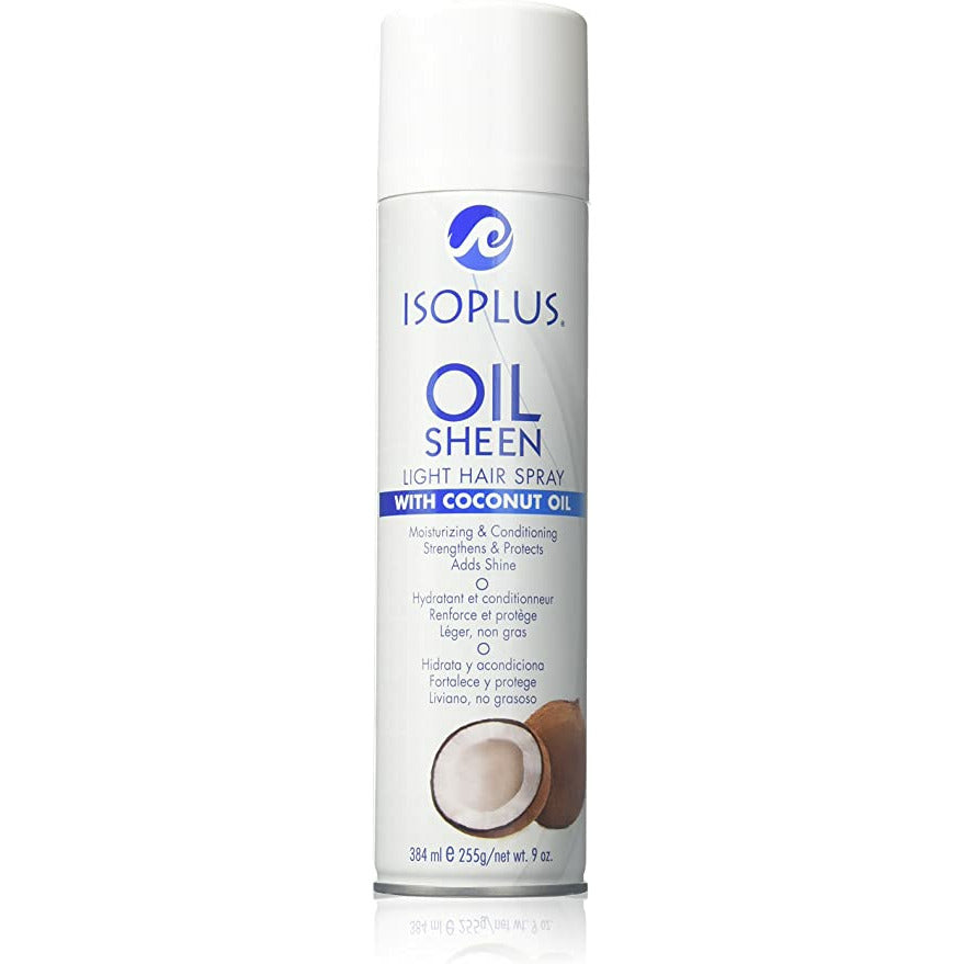 ISOPLUS OIL SHEEN LIGHT 11OZ-Isoplus- Hive Beauty Supply