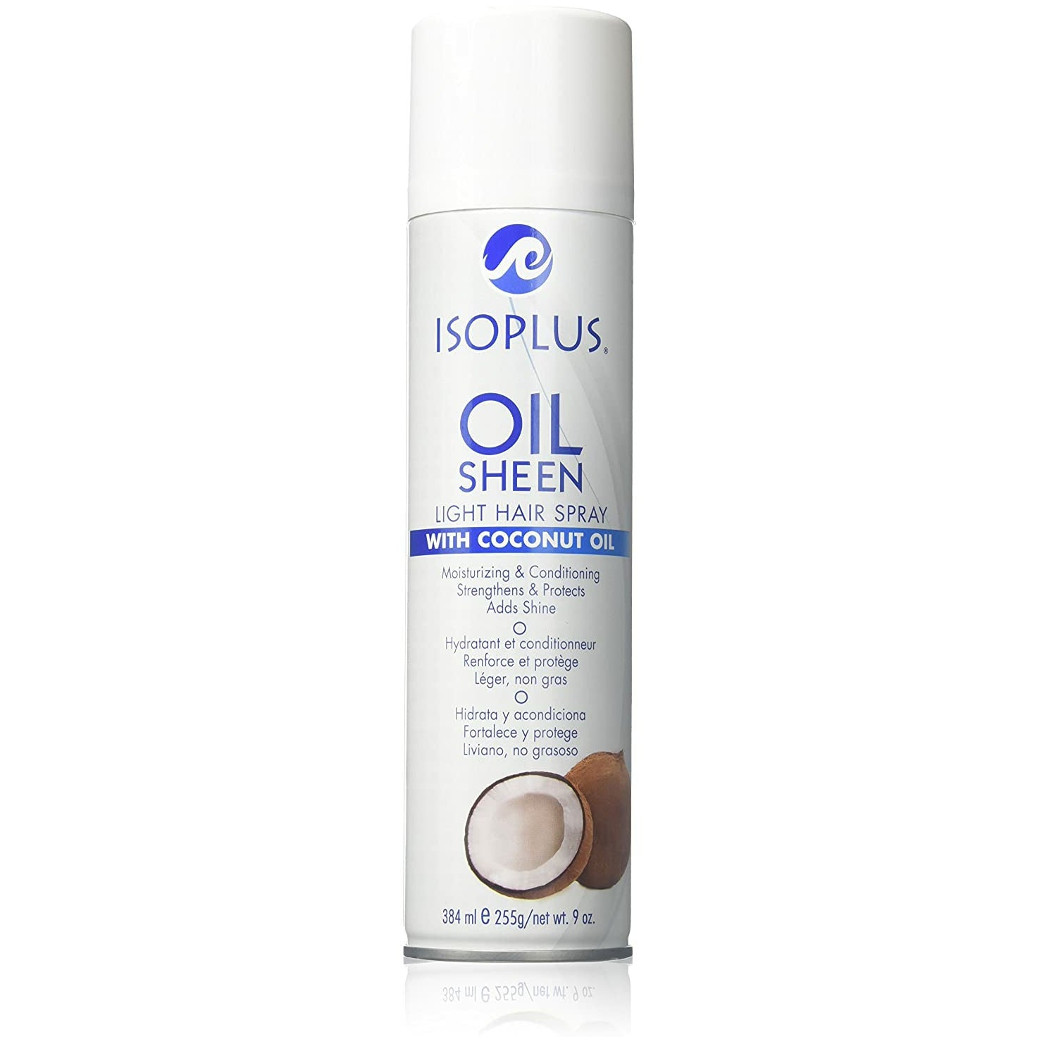ISOPLUS OIL SHEEN W/ COCONUT 9OZ-Isoplus- Hive Beauty Supply