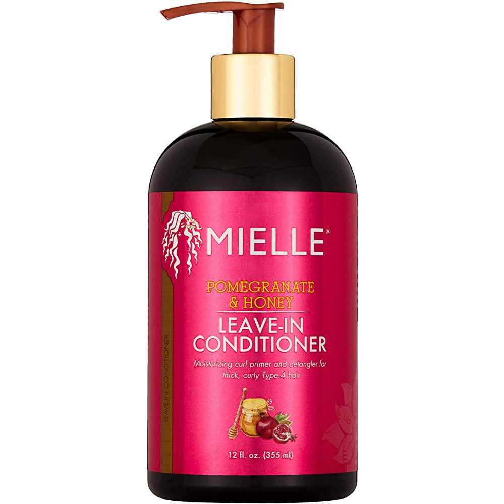 MIELLE POM & HONEY LEAVE-IN COND. 12oz-Mielle Organics- Hive Beauty Supply