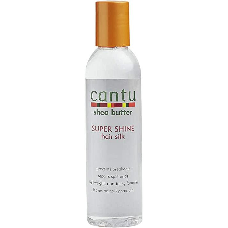 CANTU SHEA BUTTER SUPER SHINE HAIR SILK 6oz-Cantu- Hive Beauty Supply