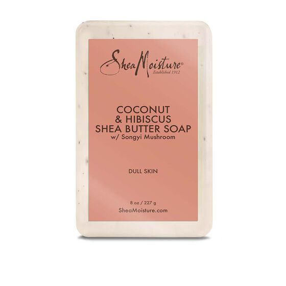 SHEA MOISTURE COCONUT HIBISCUS SHEA SOAP 8oz-Shea Moisture- Hive Beauty Supply