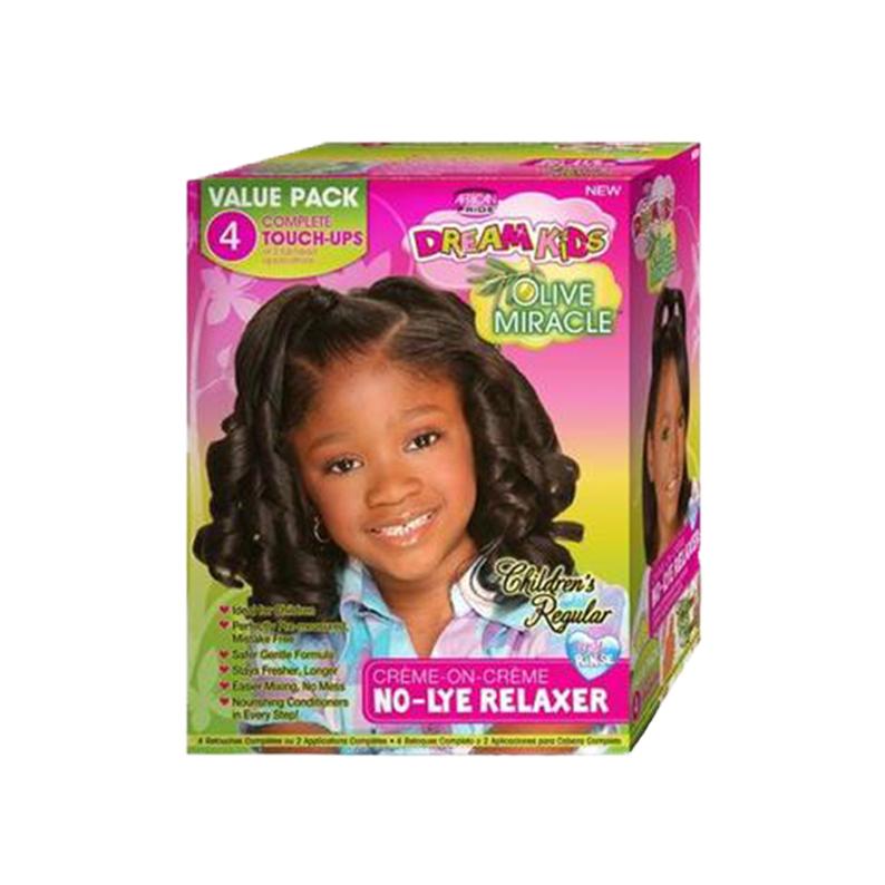 African Pride Dream Kids No-Lye Relaxer Touch-up 4 Pack-African Pride- Hive Beauty Supply