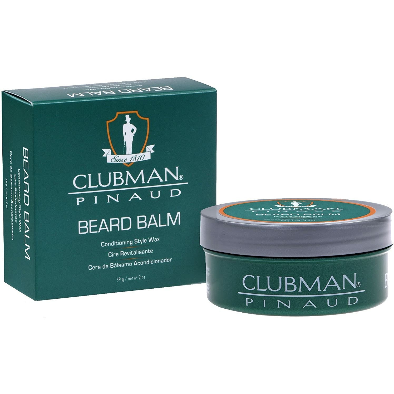 CLUBMAN PINAUD BEARD BALM 2oz-Pinaud- Hive Beauty Supply