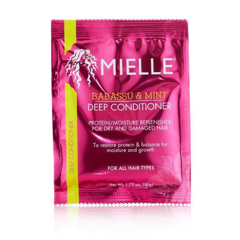 MIELLE BABASSU & MINT DEEP CONDITIONER 1.25oz SAMPLE PACK-Mielle Organics- Hive Beauty Supply