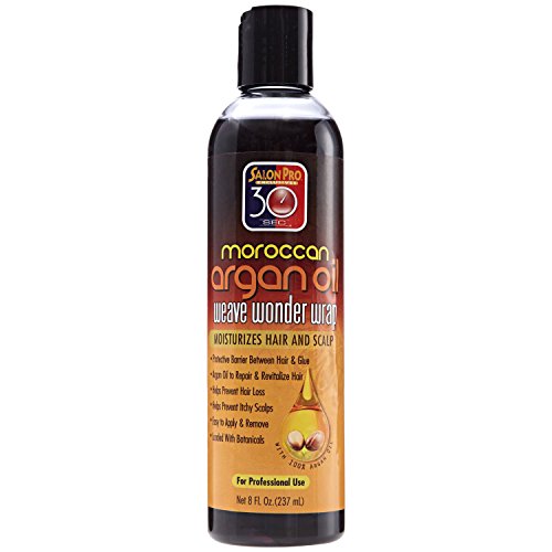 Salon Pro Moroccan Argan Oil Weave Wonder Wrap 8oz-Salon Pro Exclusives- Hive Beauty Supply