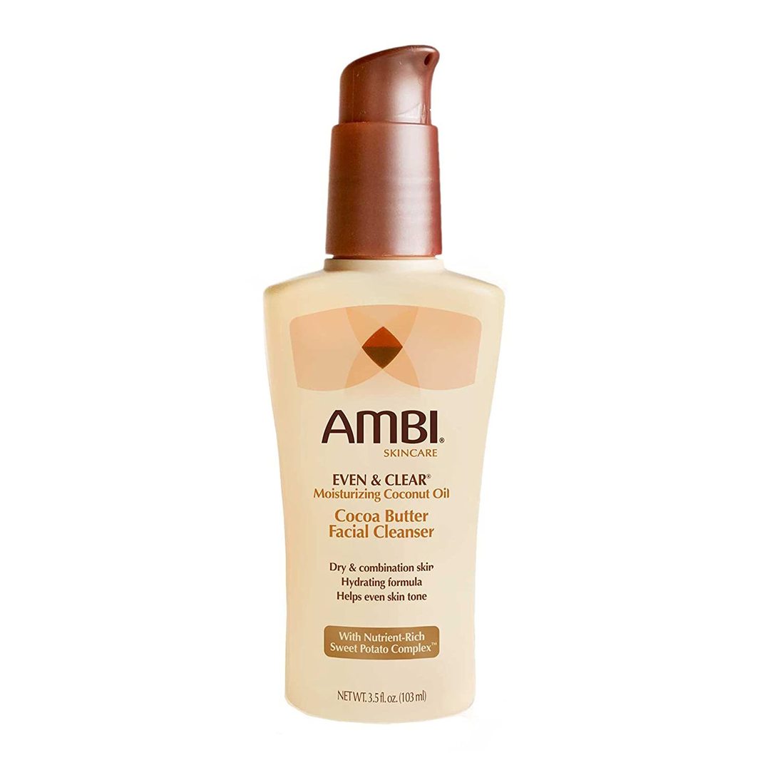 AMBI EVEN & CLEAR COCOA BUTTER  FACIAL CLEANSER 3.5oz