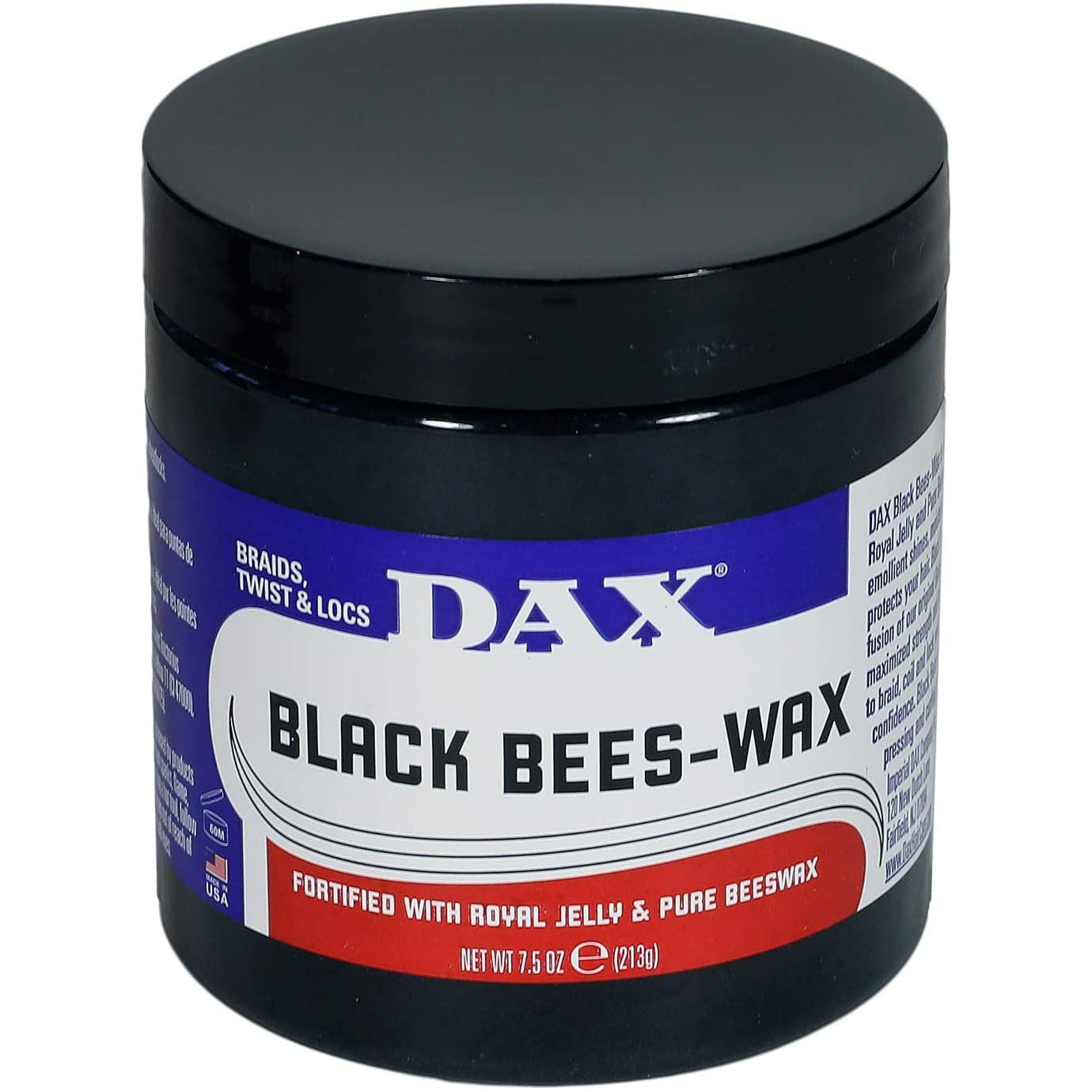 Dax Black Bees Wax Royal-Dax- Hive Beauty Supply