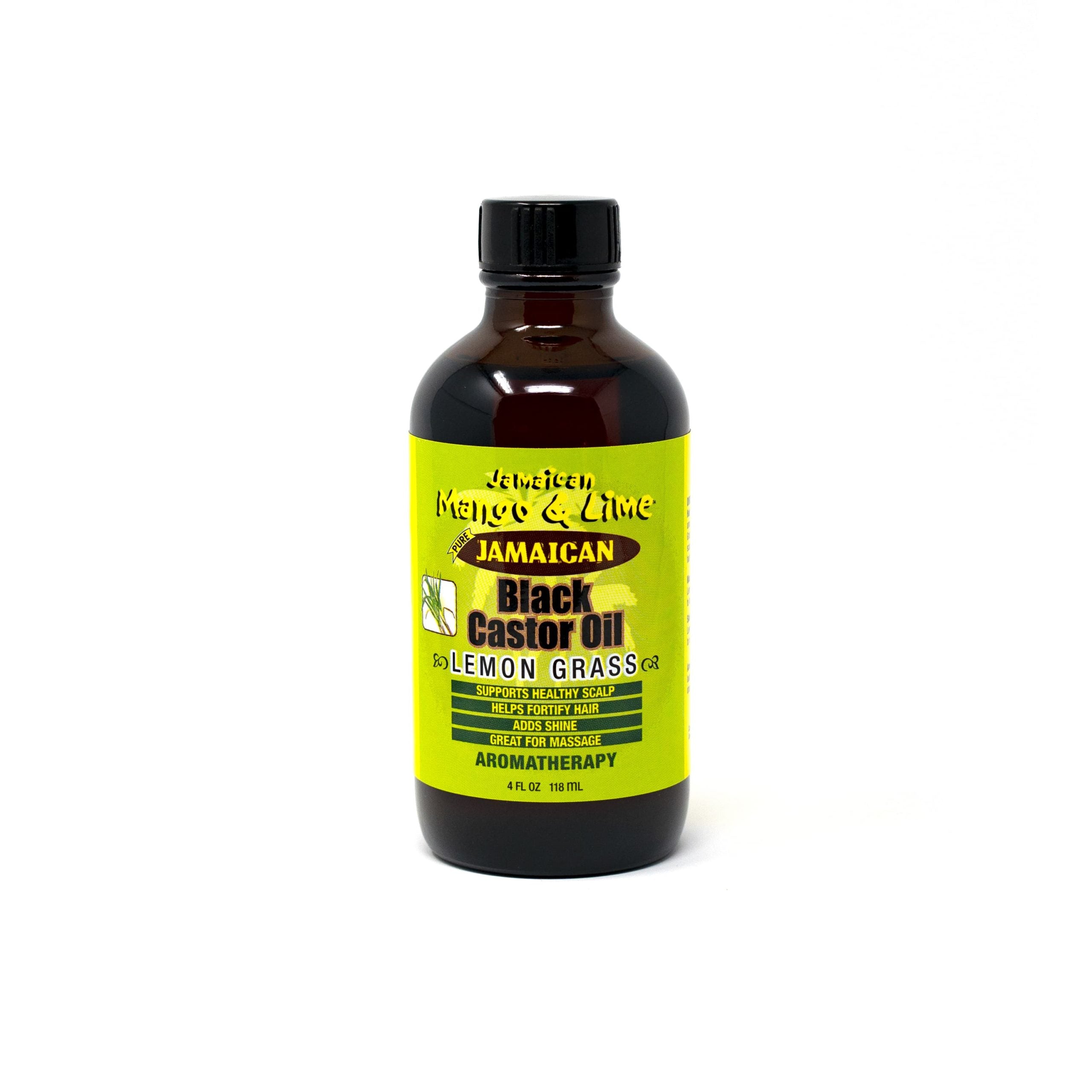 JAMAICAN MANGO & LIME BLACK CASTOR OIL LEMONGRASS 4oz-Jamaican Mango & Lime- Hive Beauty Supply