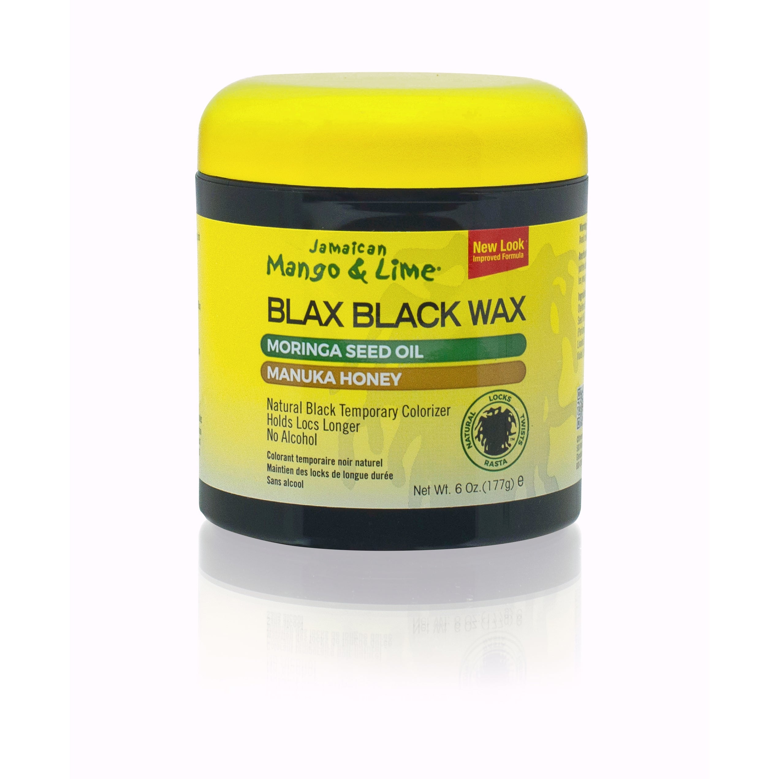 JAMAICAN MANGO & LIME BLAX BLACK WAX 6oz-Jamaican Mango & Lime- Hive Beauty Supply