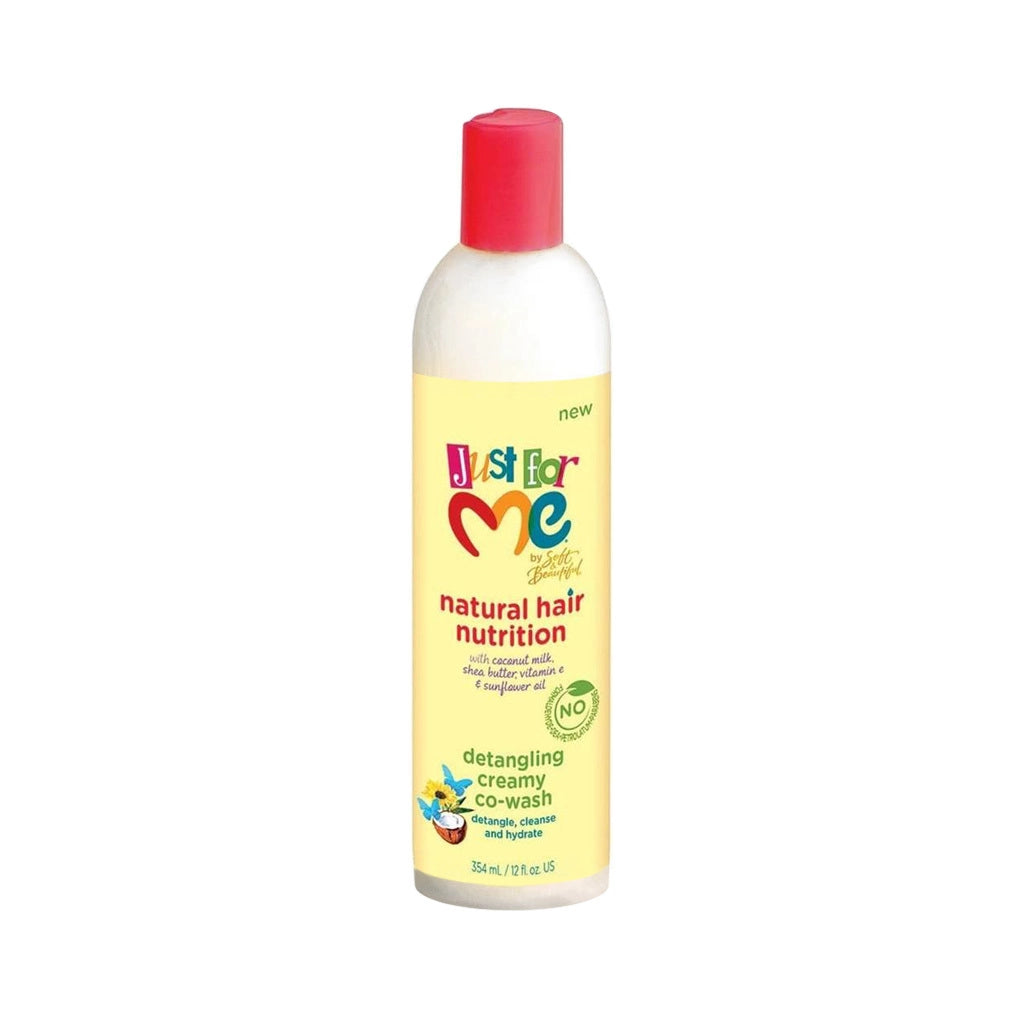 JUST FOR ME NATURA HAIR NUTRITION DETANGLING CO-WASH 12oz-Just For Me- Hive Beauty Supply