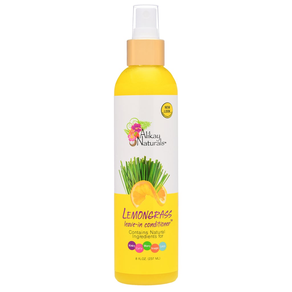 ALIKAY NATURALS "LEMONGRASS LEAVE IN CONDITIONER 8oz-Alikay Naturals- Hive Beauty Supply