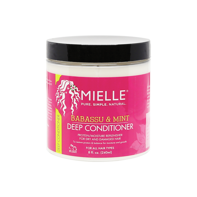 MIELLE BABASSU & MINT DEEP CONDITIONER 8oz-Mielle Organics- Hive Beauty Supply