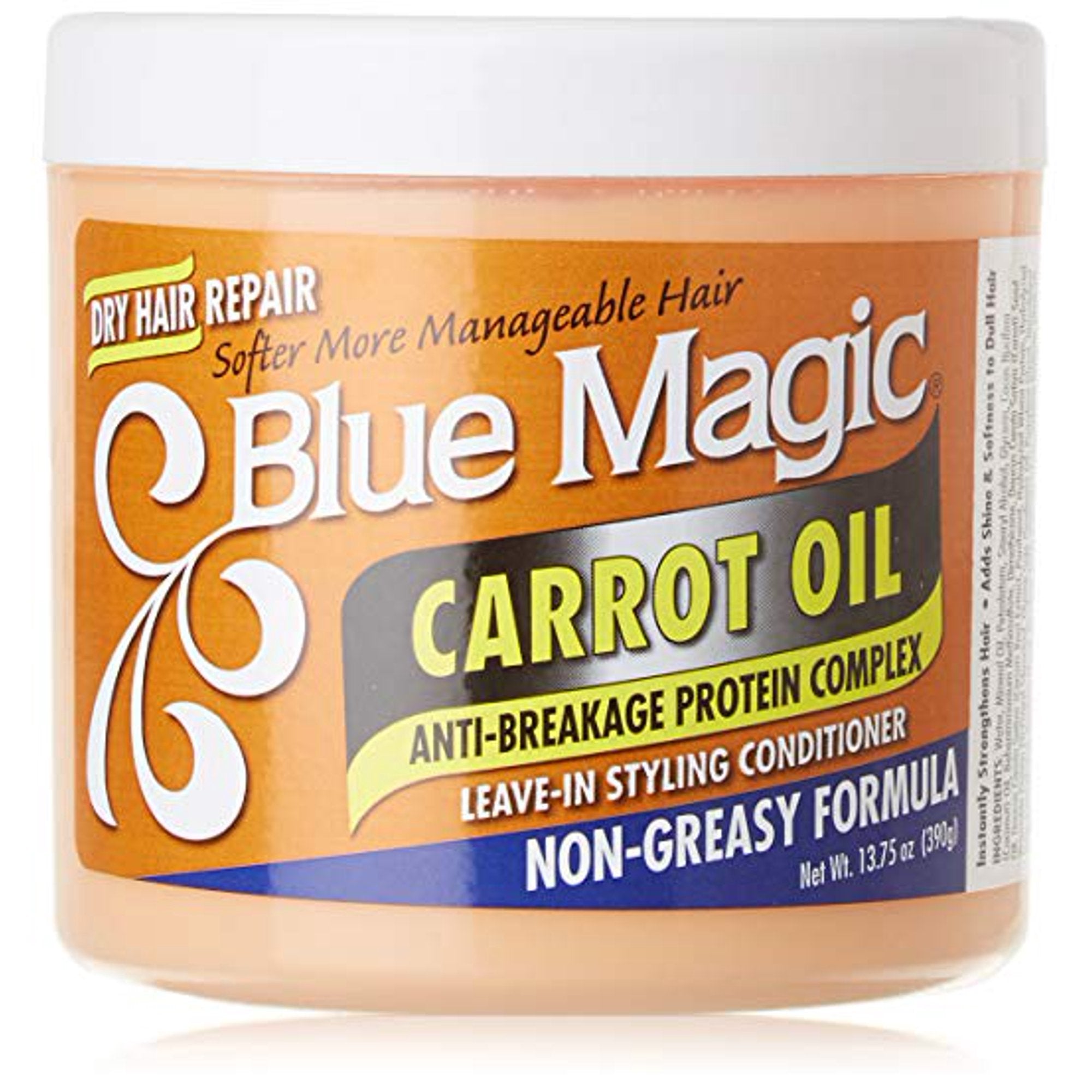 BLUE MAGIC CARROT OIL 13.75oz-Blue Magic- Hive Beauty Supply