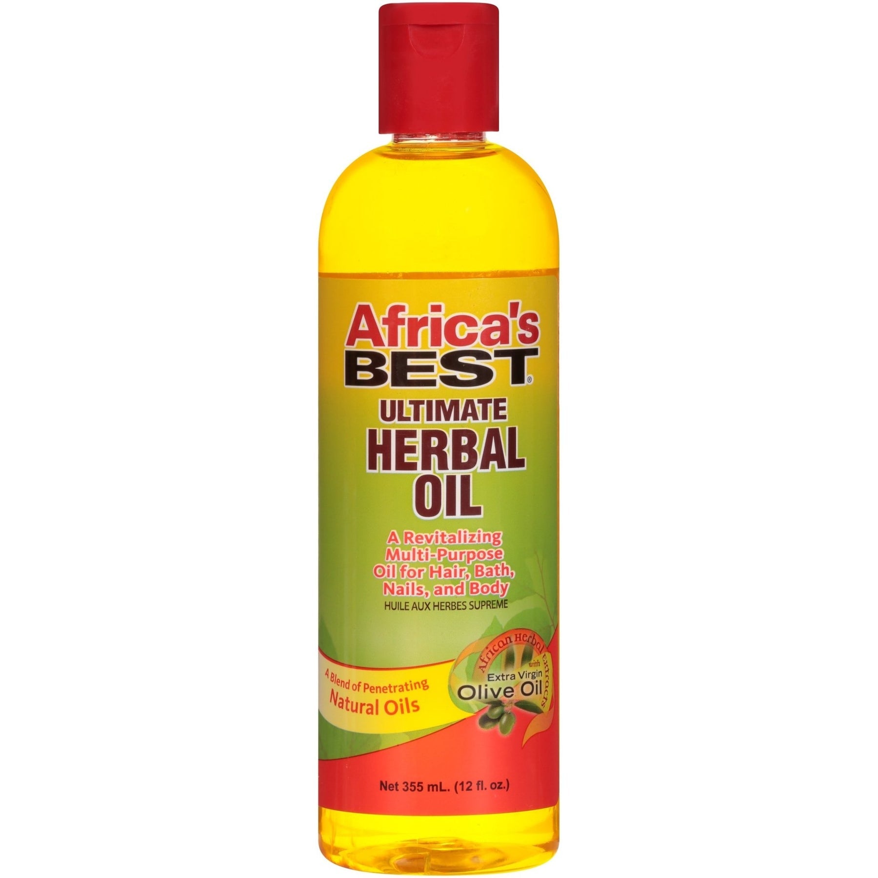 AFRICA'S BEST ULTIMATE HERBAL OIL 8oz-Africa's Best- Hive Beauty Supply