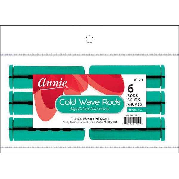 ANNIE COLD WAVE RODS #1120 GREEN-Annie- Hive Beauty Supply
