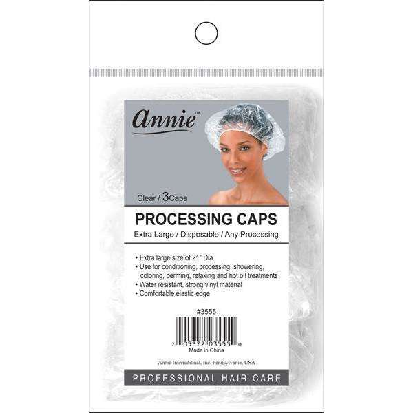 ANNIE PROCESSING CAPS CLEAR 3-Annie- Hive Beauty Supply