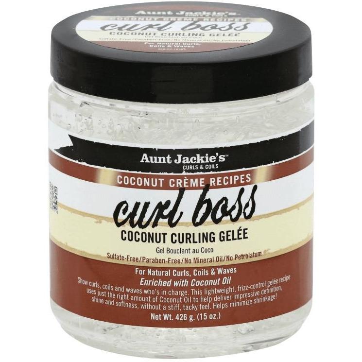 Aunt Jackie's Curl Boss Curling Gelee 15oz-Aunt Jackie's- Hive Beauty Supply