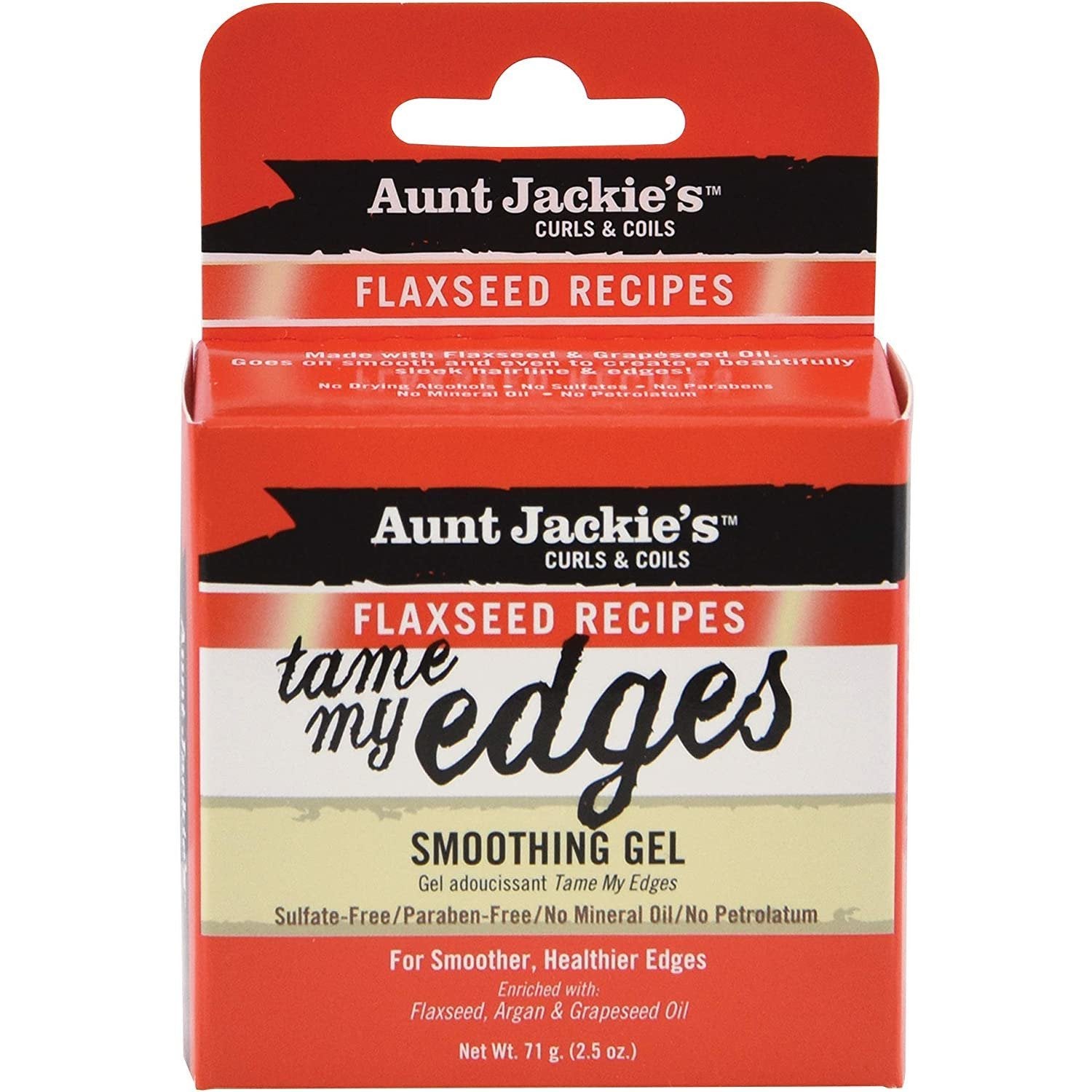 AUNT JACKIES TAME MY EDGES GEL 2.5oz-Aunt Jackie's- Hive Beauty Supply