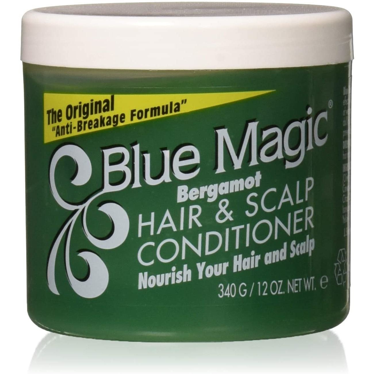 Blue Magic Bergamot Green 12oz-Blue Magic- Hive Beauty Supply