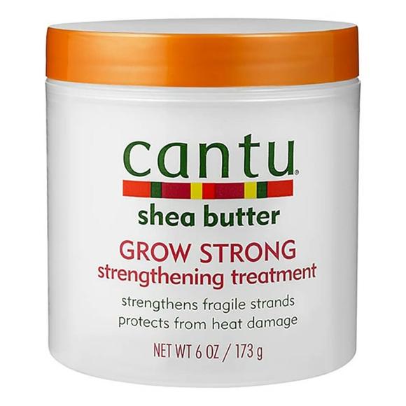 CANTU SHEA BUTTER GROW STRONG STRENGTHENING TREATMENT 6oz-Cantu- Hive Beauty Supply