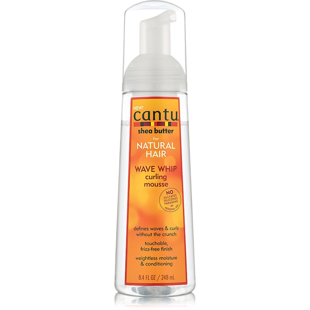 CANTU SHEA BUTTER NATURAL WAVE WHIP MOUSSE 8.4OZ-Cantu- Hive Beauty Supply