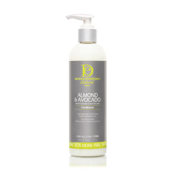 DESIGN ESSENTIAL ALMOND AVOCADO CONDITIONER 12oz Bonus-Design Essentials- Hive Beauty Supply