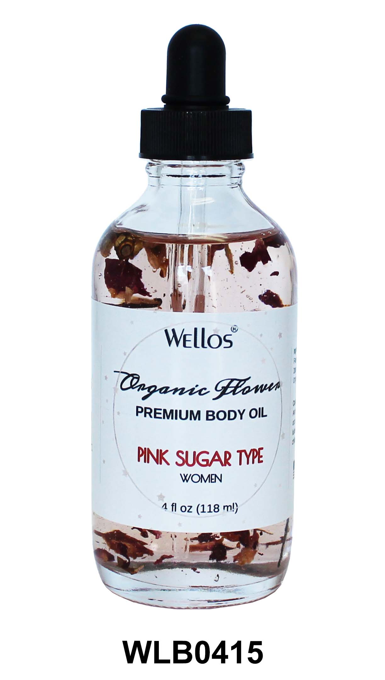 WELLOS ORGANIC HOMES PINK SUGAR TYPE OIL 4oz