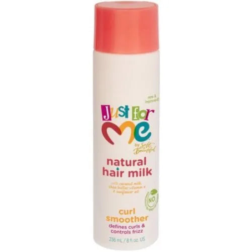 JUST FOR ME NATURAL MILK CURL SMOOTHER 8oz-Just For Me- Hive Beauty Supply