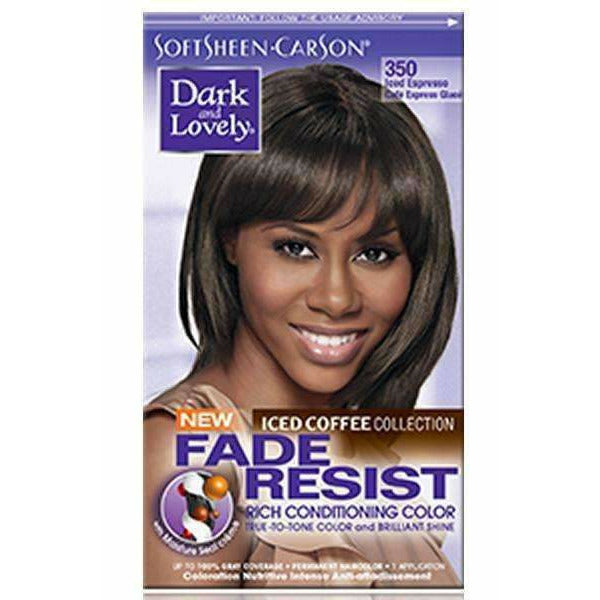 DARK N LOVELY DYE #350 Iced Espresso-Softsheen-Carson- Hive Beauty Supply