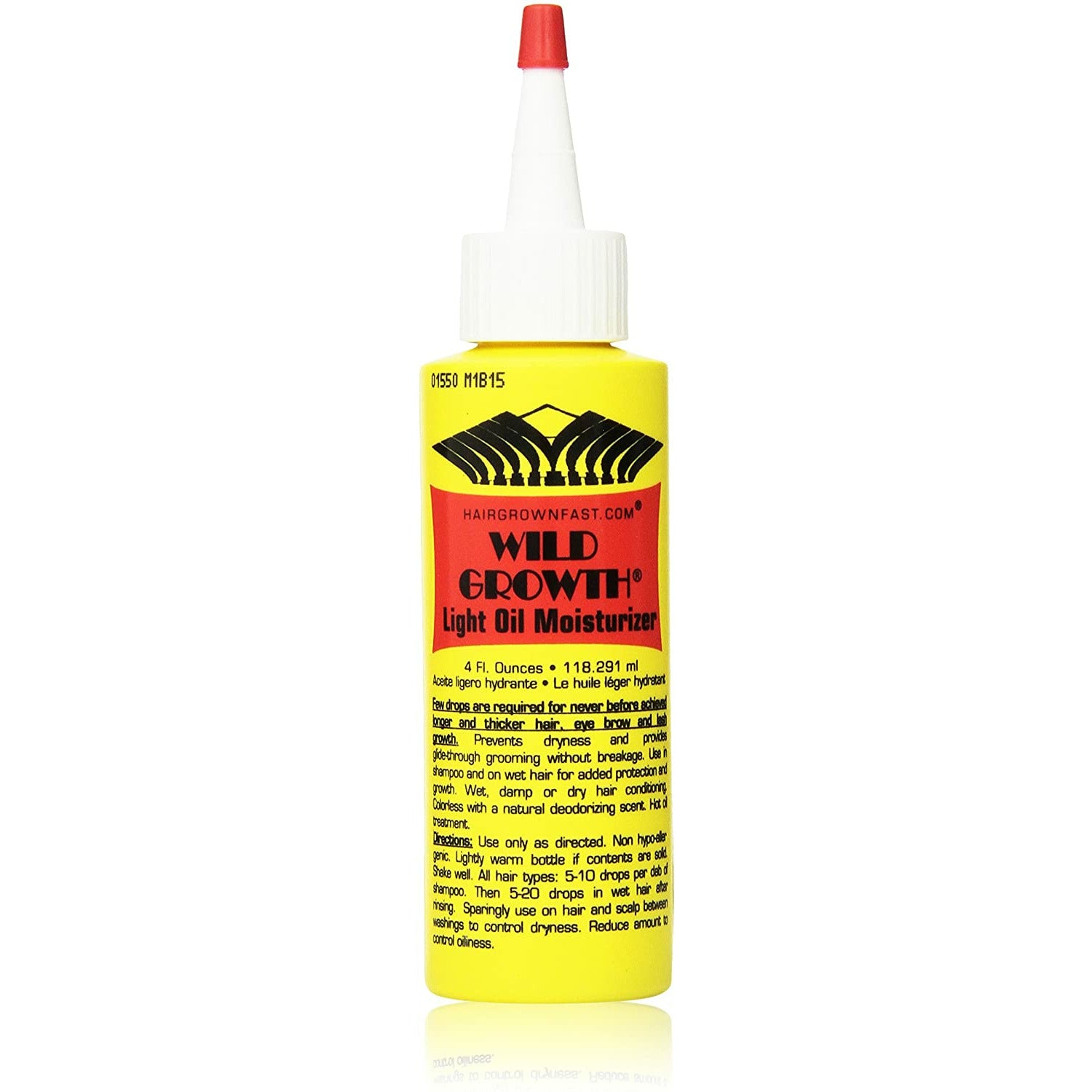 WILD GROWTH LIGHT "Hair Oil" 4oz (Yellow)-Wild Growth- Hive Beauty Supply