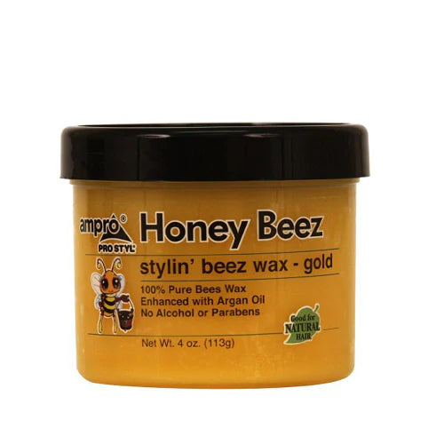 HONEY BEEZ WAX GOLD 4oz "AMPRO"-Ampro- Hive Beauty Supply