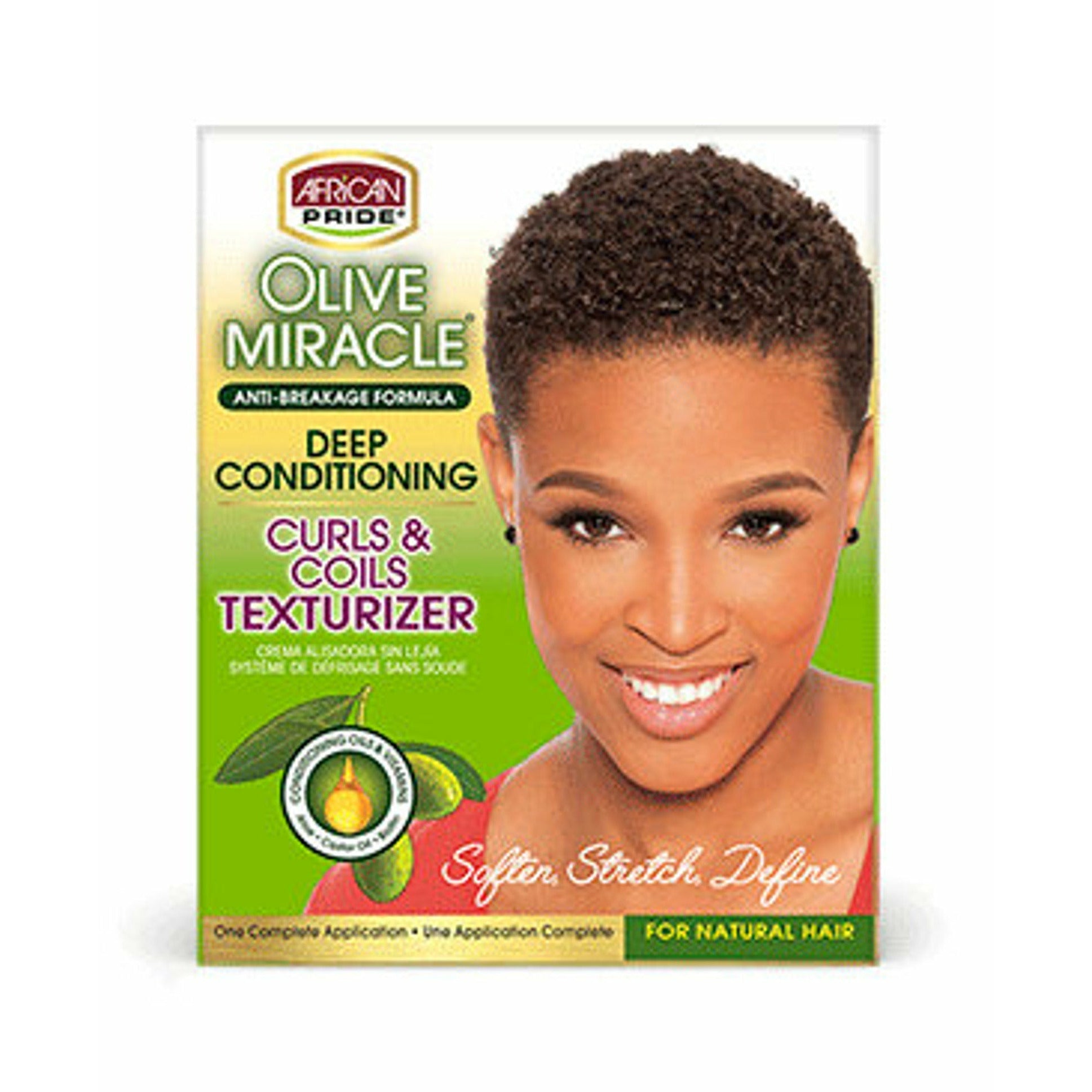 AFRICAN PRIDE OLIVE MIRACLE TEXTURIZER KIT-African Pride- Hive Beauty Supply