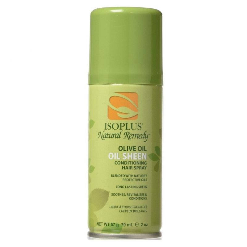 ISOPLUS NATURAL REMEDY OLIVE OIL SHEEN 2oz-Isoplus- Hive Beauty Supply